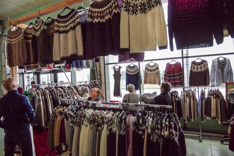 flea market wool sweaters