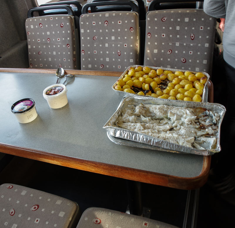 special fishing dinner