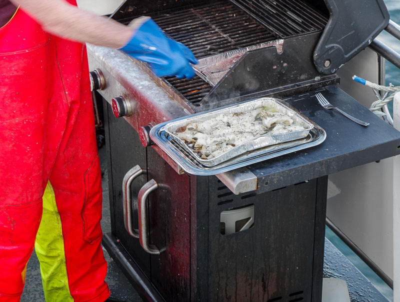 special fishing grilling fish