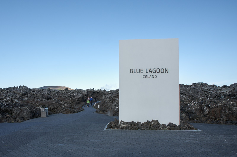 blue lagoon sign